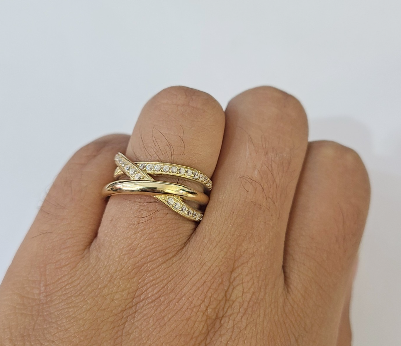 Real 10k Ring Engagement Yellow Gold Men Women Genuine