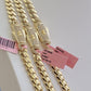 Real 14k Yellow Gold Monaco Chain Necklace 20" 22'' 24'' 26" Inch 7mm 14kt SALE