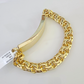 Real Solid 10kt Gold Chino ID Bracelet Name Plate 10mm 8'' Inch 10k SALE NEW