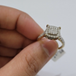 Real 10k Yellow Gold 1.35CT Diamond Ring Women Band Natural Genuine Wedding SALE