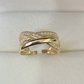Real 10k Ring Engagement Yellow Gold Men Women Genuine