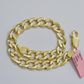 Real 14k Yellow Gold Cuban Curb Bracelet 8mm 8 Inch Lobster Clasp 14 KT New SALE