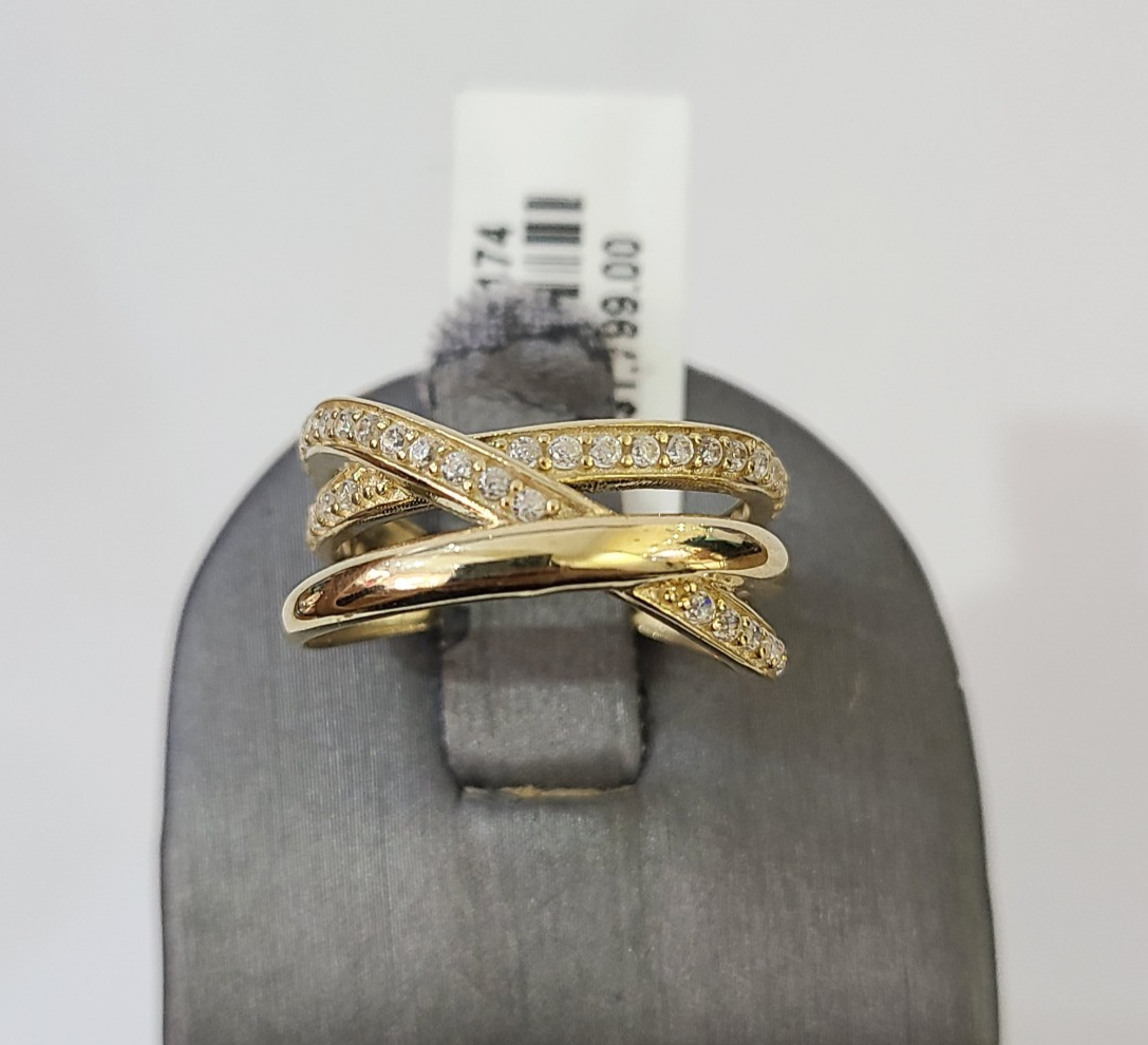 Real 10k Ring Engagement Yellow Gold Men Women Genuine