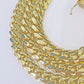 Real 10k Yellow Gold Necklace Miami Cuban Link Chain Mens 8mm 24 Inch 10KT Solid