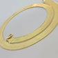 REAL 10k Gold Gold Herringbone Chain Necklace 15mm 22 Inch 10kt Solid Men Women