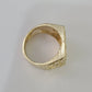 14k Nugget Ring Yellow Gold Women Men Real Genuine 14KT