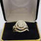 14kt Yellow Gold 2CT Diamond Ring Band Ladies Bridal Set Wedding Engagement SALE