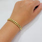 Solid 10k Gold Bracelet Cuban Link 8mm 7.5" Miami Cuben REAL 10k Yellow Gold Men