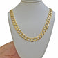 Solid 10k Gold Chain 9mm Mens Necklace Cuban Curb Link 26 Inch REAL 10KT STRONG