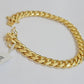 REAL 10k Gold Miami Cuban Bracelet 8" 8.5mm 10 kt Yellow Gold Strong SOLID Links