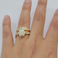 14k Yellow Gold 1.40CT Diamond Ring Band Ladies Trio Set Wedding Engagement SALE