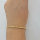 10k Yellow Gold Rope Bracelet 9" Inches Men Women 8mm REAL 10 KT CUSTOM LISTING