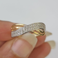 Real 10k Ring Engagement Yellow Gold Men Women Genuine