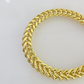 Real 10k Yellow Gold Franco Bracelet 8" Inches 6mm 10kt Men Women BRAND NEW SALE