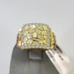10k Nugget Ring Yellow Gold Women Men Real Genuine 10Kt