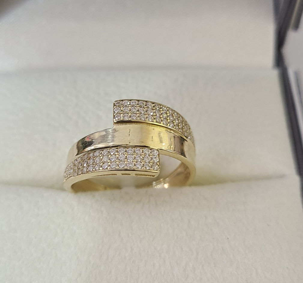 Real 10k Ring Engagement Yellow Gold Men Women Genuine