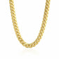 Mens 14k Gold Chain 8mm Miami cuban Link 18 - 30 Inch REAL 14KT Yelllow Gold