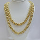 Real Box Byzantine chain necklace 7mm 10K Yellow Gold 26 Inches Men's 10KT