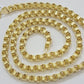 Real 10k Gold Box Byzantine Chain Necklace 20"-28" Inch 4mm 5mm 6mm 7mm 10kt Men