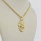 10kt Gold Miami Cuban Chain Lion Head Charm Pendant 3mm 16-28 Inch Necklace SALE