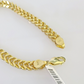 Real 10k Yellow Gold Franco Bracelet 8" Inches 6mm 10kt Men Women BRAND NEW SALE