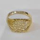 10k 50 Pesos Coin Centenario Ring Yellow Gold Men Women Real Genuine