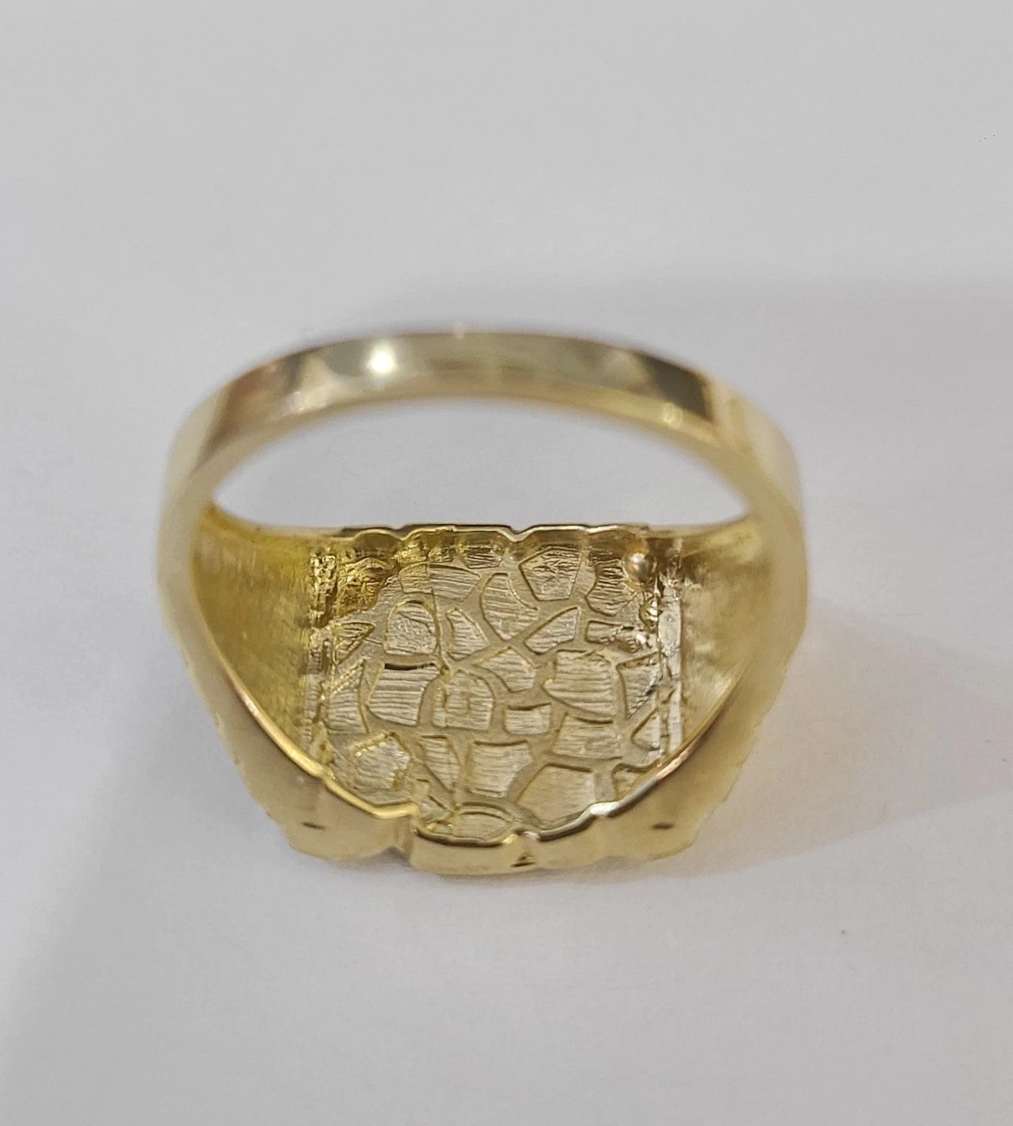 10k 50 Pesos Coin Centenario Ring Yellow Gold Men Women Real Genuine