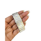 Cartier Santos Men's S.Steel Watch Roman Iced Out 12ct Diamonds 40mm (pre-owned)