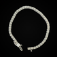 Ladies Solid 10k  White Gold & 1 Ct Diamonds Bracelet 8" Box Clasp, Women's REAL