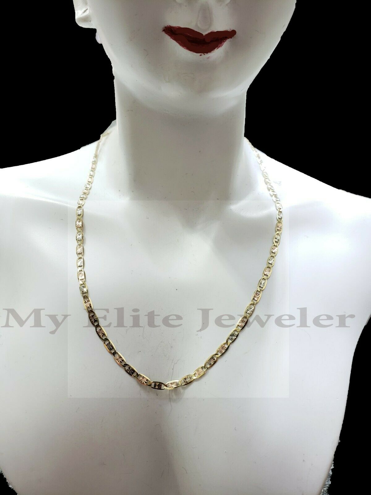 10k Gold Ladies Necklace 18