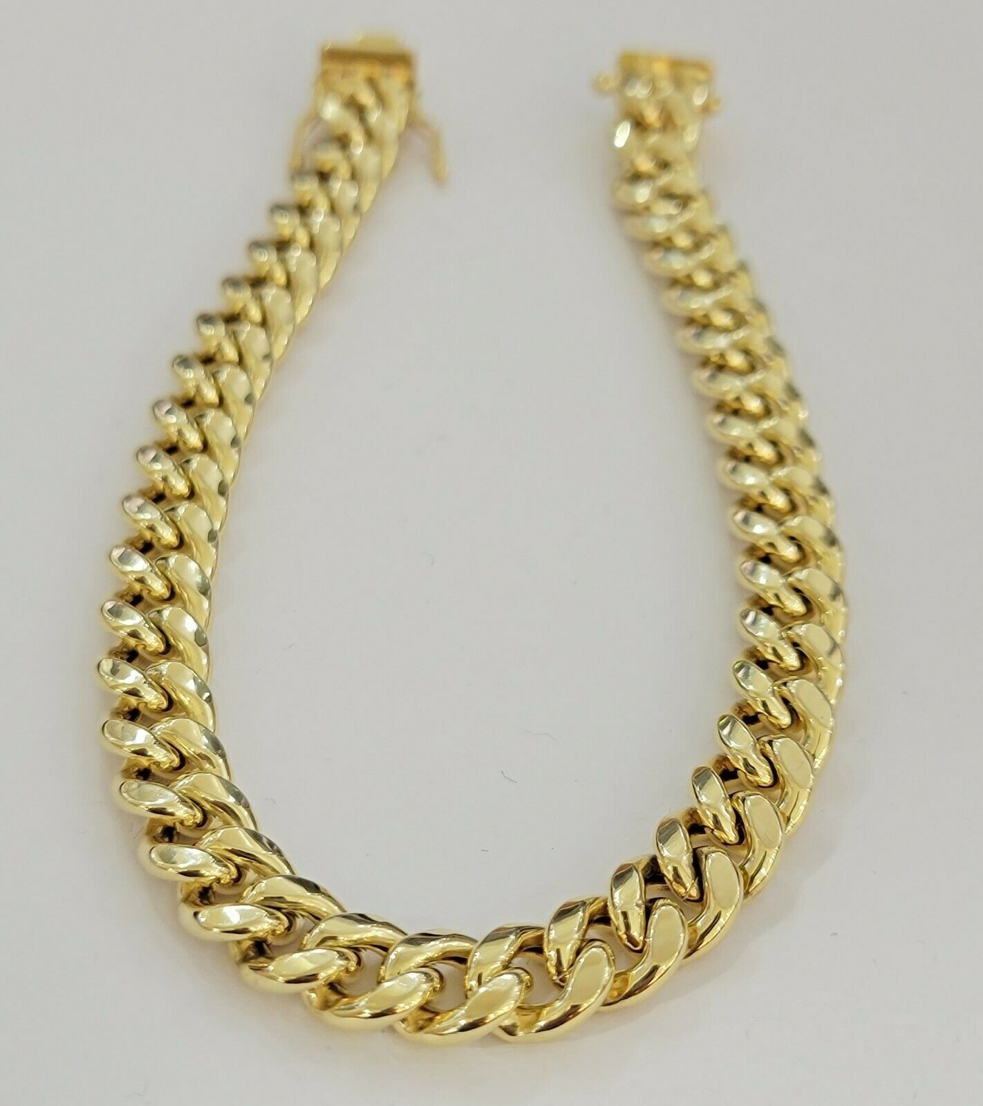 Real Gold Ladies Bracelet 10k Yellow Gold 7