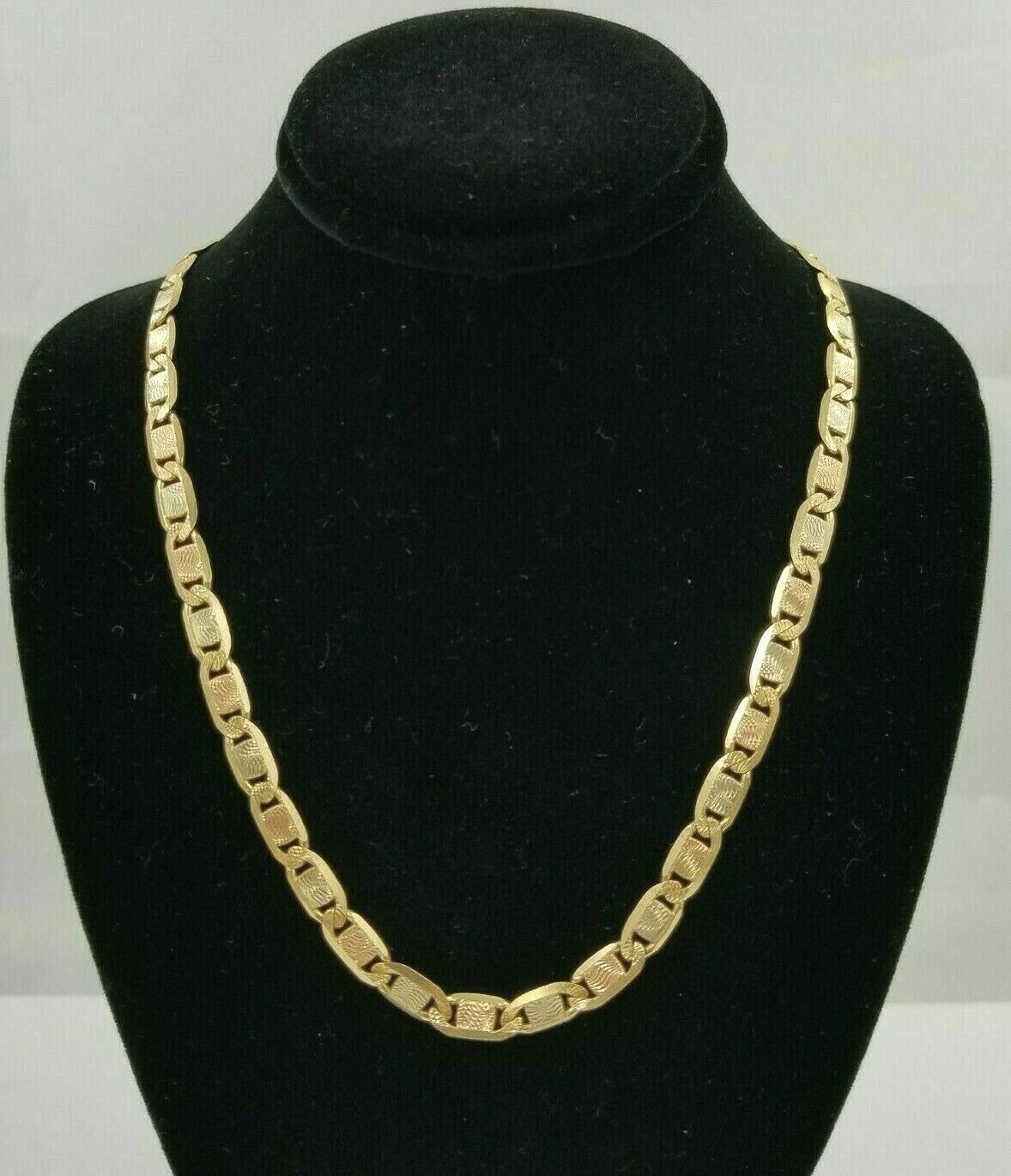 SOLID 14K Gold Necklace Men Women 5mm 18" 20" 22" 24" Heavy REAL 14KT Trio Gold