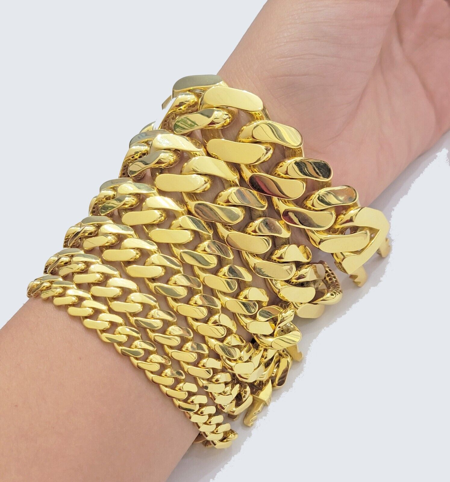 Buy 10k Gold Bracelet Men Online In India - Etsy India