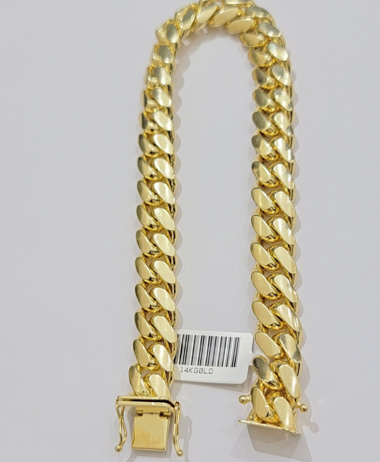 14k gold Thick Miami Cuban Link Choker necklace chain 14K GOLD FINISH 10mm  22