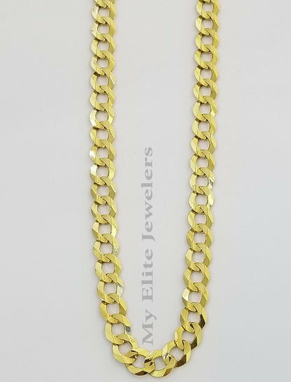 Solid 14k Gold Cuban Link Chain 6mm Necklace 20" 22" 24" 26" 28 REAL Yellow Gold