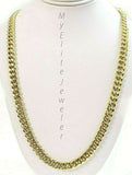 10K Gold Cuban Curb Chain 18 Inch 6 MM Box Lock Yellow Gold Strong, REAL