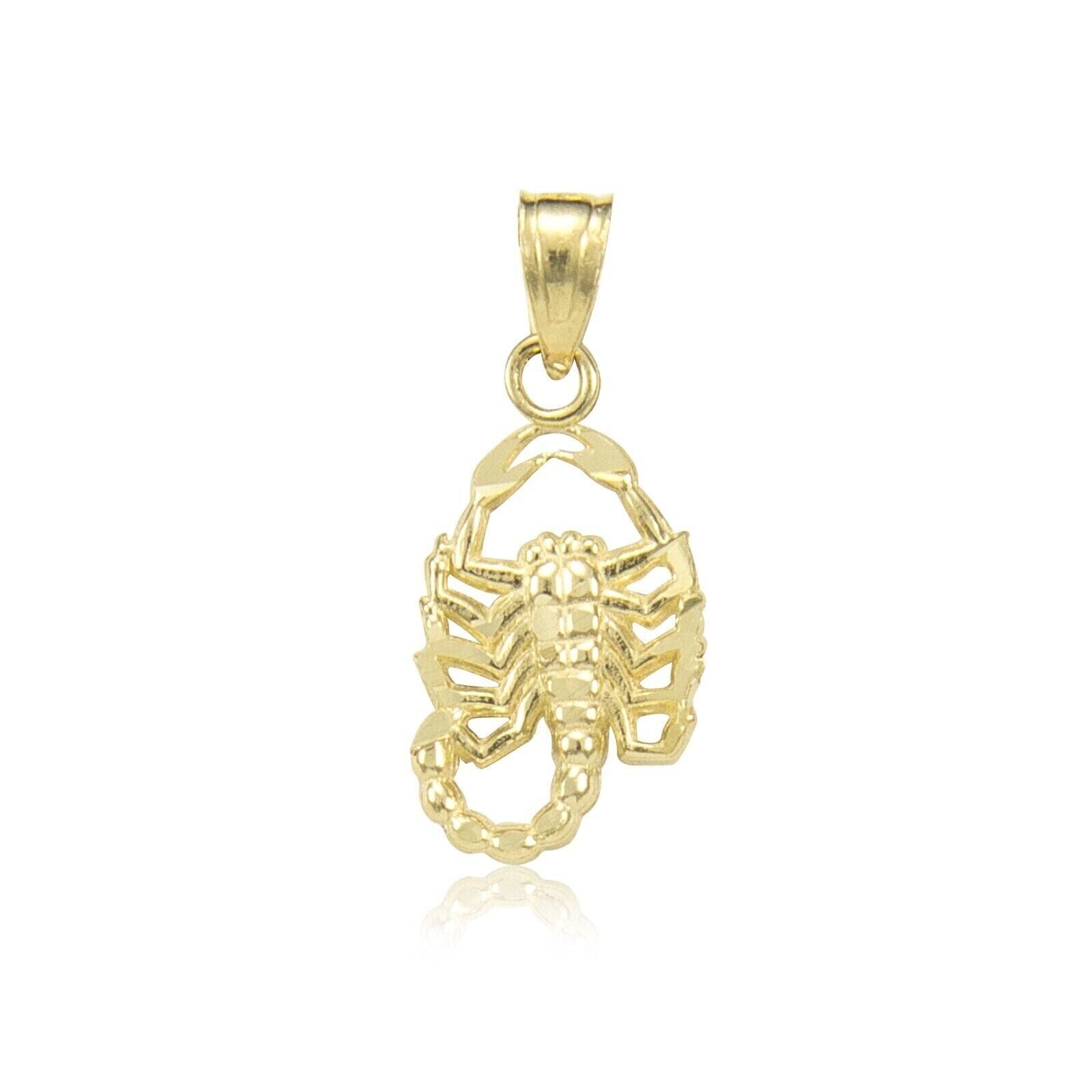 10k Yellow Gold Charm Africa Continent Pendant Mens REAL 10KT With FREE SHIPPING