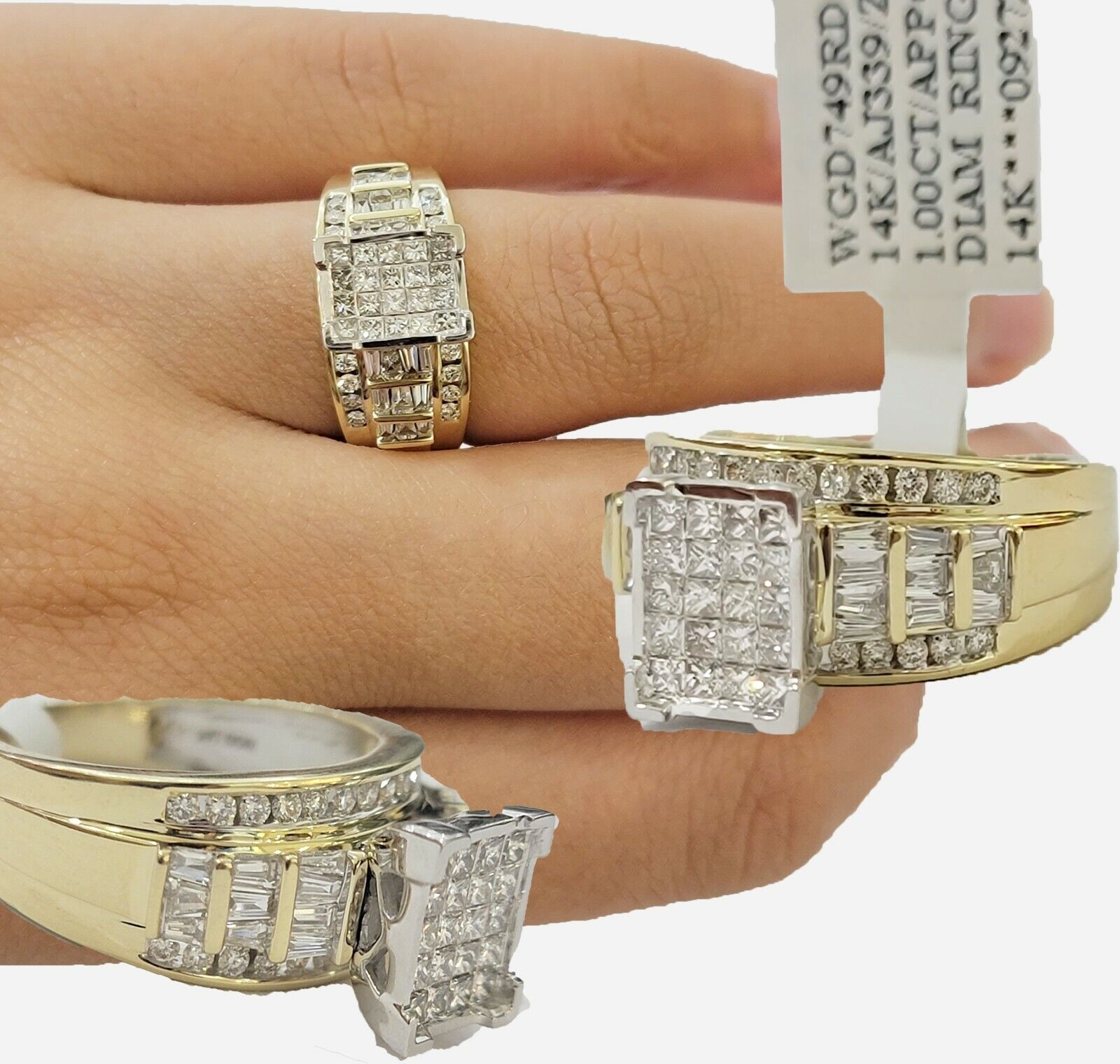 Article 1675 Gold Diamond Ring