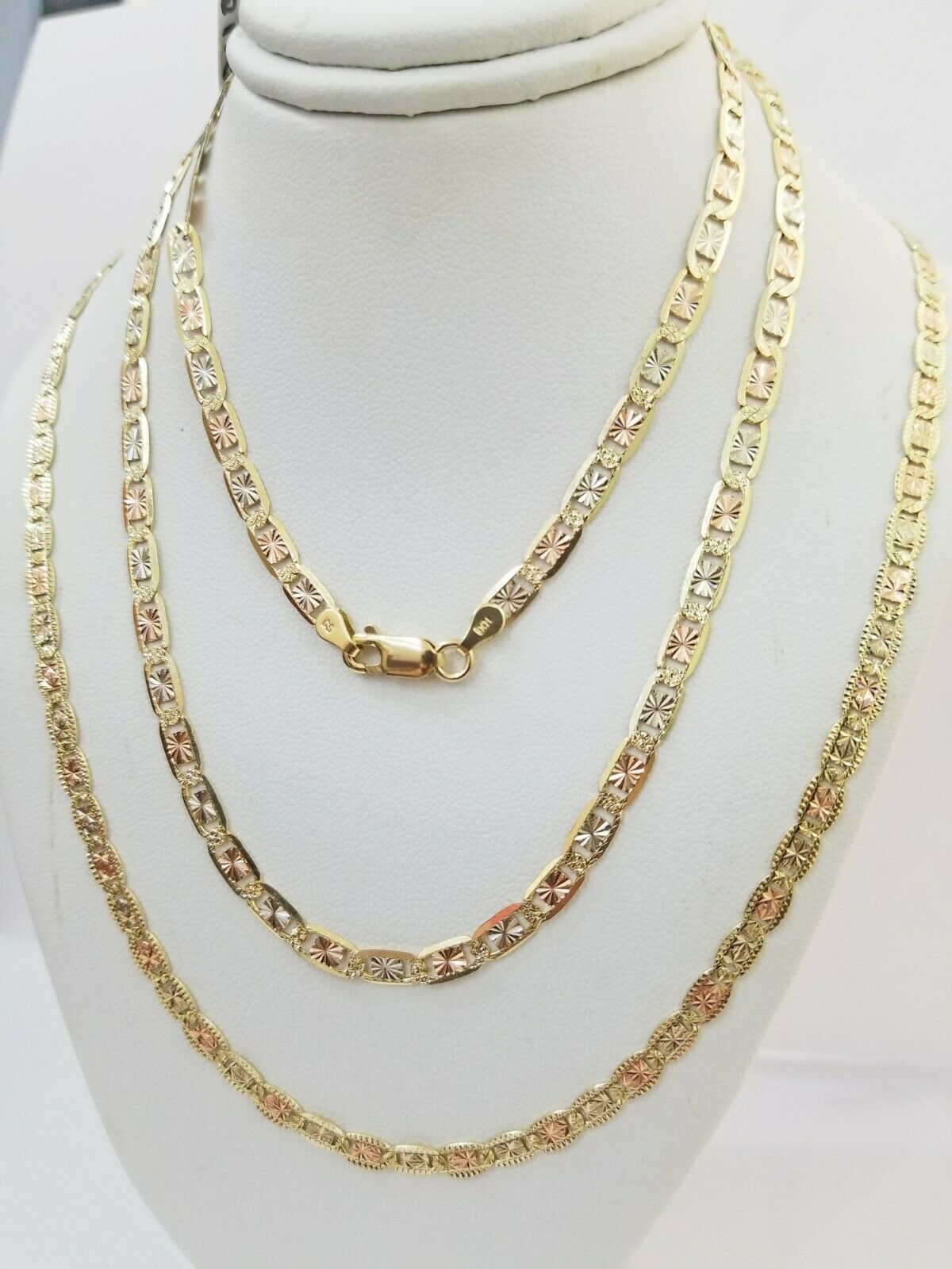 012 Gauge Rope Chain Necklace in 14K Gold - 16
