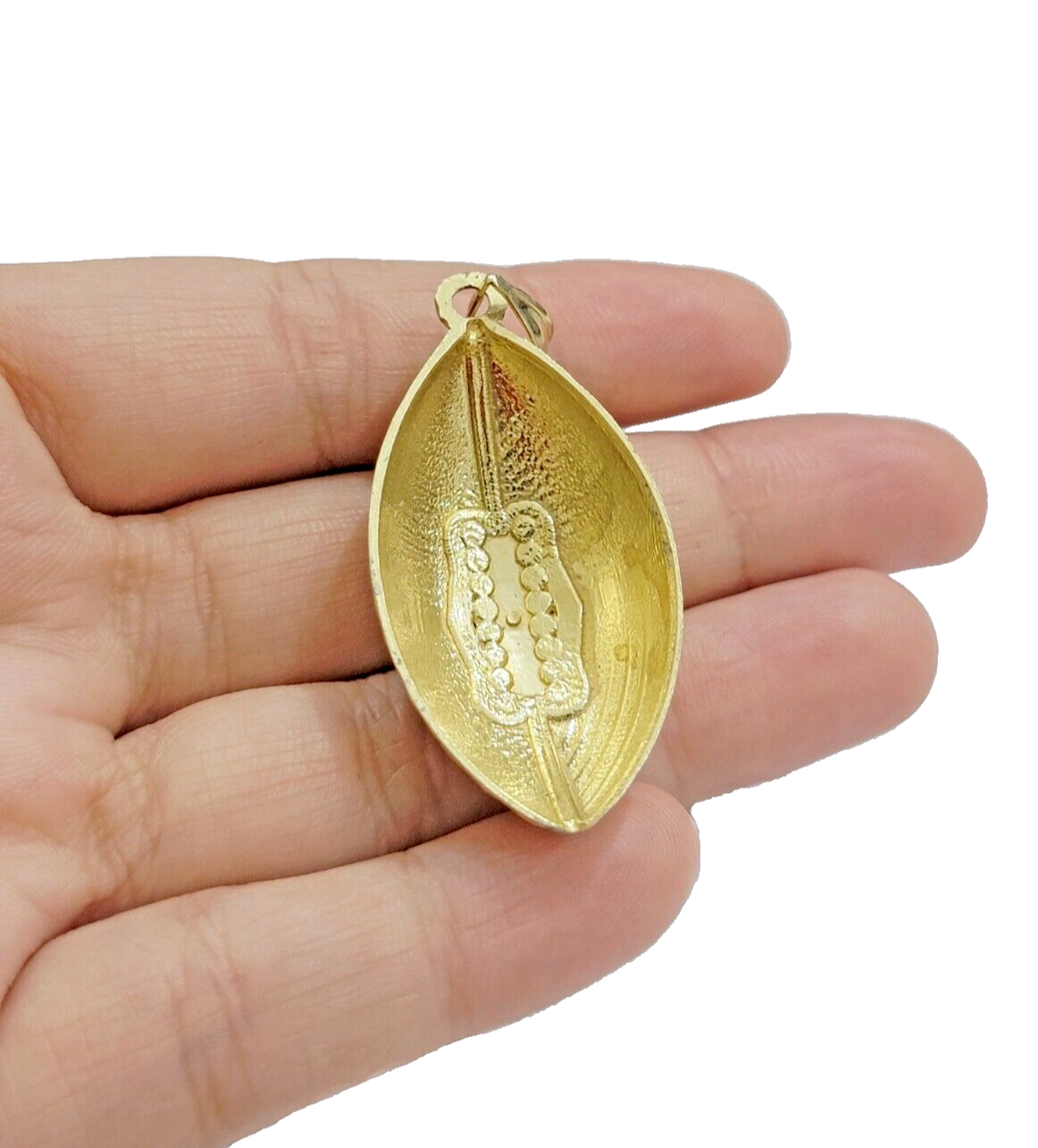 10k Yellow Gold Charm Pendant American Football Men's REAL 10KT , FREE SHIPPING
