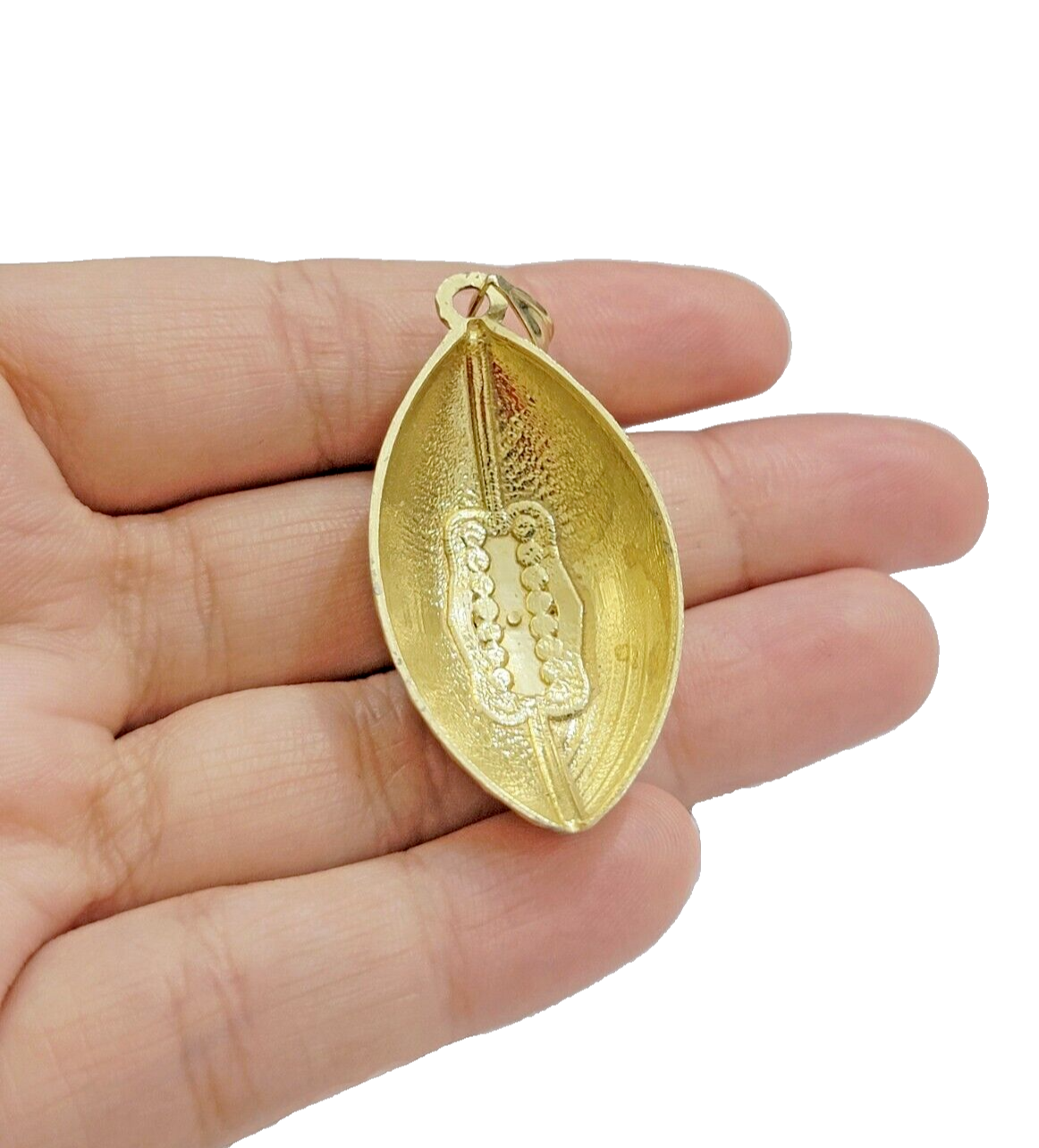 10k Yellow Gold Charm Pendant American Football Men's REAL 10KT