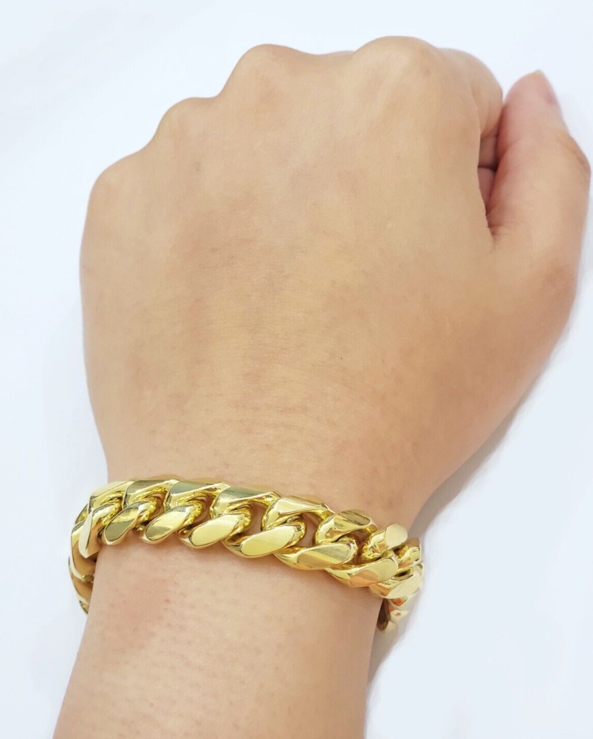 Second Hand 9ct Yellow Gold Identity Bracelet - 8 Inch - 14g | Miltons  Diamonds