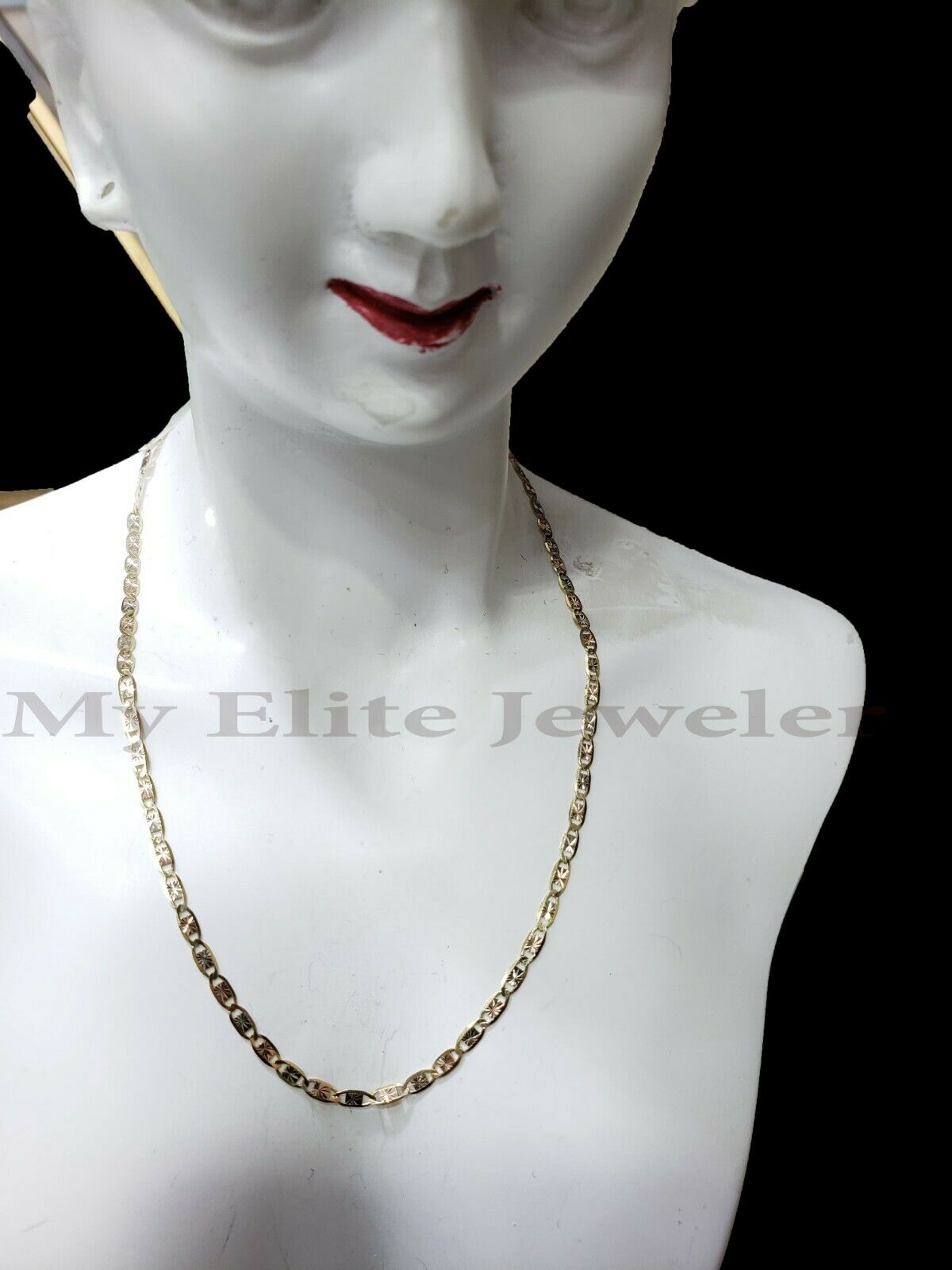 10k Gold Ladies Necklace 18