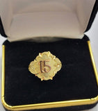 Ladies Ring 10k Gold Quinceanera 15 Anos Year Girls 10KT Yellow REAL Size 6 SALE